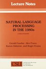 Natural Language Processing in the 1980s A Bibliography