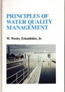 Principles of Water Quality Management