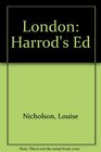 London Harrod's Ed