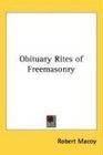 Obituary Rites of Freemasonry