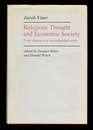 Religious Thought and Economic Society Four Chapters of an Unfinished Work