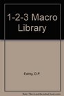 123 Macro Library/Book and Disk