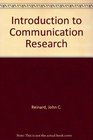 Introduction to Communication Research