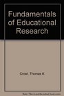 Student Study Guide To Accompany Fundamentals Of Educational Research