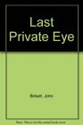 Last Private Eye