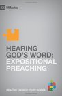 Hearing God's Word Expositional Preaching