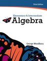 Elementary  Intermediate Algebra