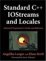 Standard C IOStreams and Locales Advanced Programmer's Guide and Reference