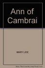 Ann Of Cambrai