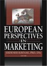 European Perspectives In Marketing