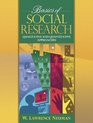 Basics of Social Research Quantitative and Qualitative Approaches