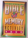 Bible Memory Activity Book