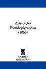Aristoteles Pseudepigraphus