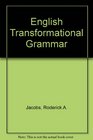 English Transformational Grammar