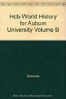 HcbWorld History for Auburn University Volume B