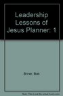 Leadership Lessons of Jesus Devotional Journal/Planner