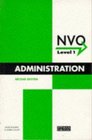 NVQ Administration Underpinning Knowledge Texts Administration NVQ Level 1