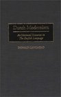 Dutch Modernism Architectural Resources in the English Language