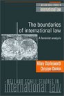 The Boundaries of International Law A Feminist Analysis