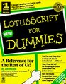 Lotus Script for Dummies