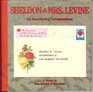 Sheldon and Mrs Levine  An Excruciating Correspondence