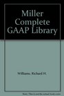 Miller Complete Gaap Library on CdRom
