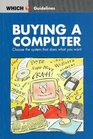 Buying a Computer