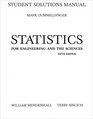 Student Solutions Manual for Statistics for Engineering and the Sciences