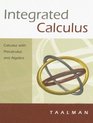 Integrated Calculus Custom Publication