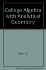 College Algebra with Analytic Geometry