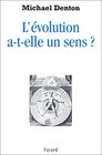 L'volution atelle un sens