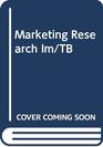Marketing Research Im/TB
