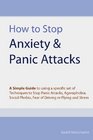 How to Stop Anxiety  Panic Attacks A Simple Guide to Using a Specific Set of Techniques to Stop Panic Attacks Agoraphobia Social Phobia Fear of Driving or Flying and Stress