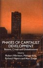 Phases of Capitalist Development Booms Crises and Globalizations