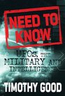 Need to Know Ufos the Military and Intelligence