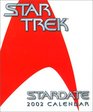 Star Trek Stardate 2002 Calendar