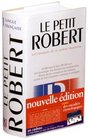 Le Nouveau Petit Robert Dictionnaire De LA Langue Francaise