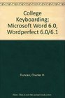 SouthWestern College Keyboarding Microsoft Word 60 Wordperfect 60/61  Lessons 61120