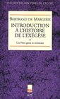 introduction  l'histoire de l'exgse t1  les Pres grecs et orientaux