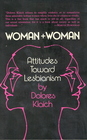 Womanwoman Attitudes toward lesbianism