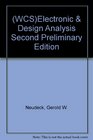 Electronic  Design Analysis Second Preliminary Edition