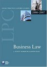 LPC Business Law 20062007