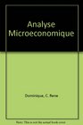 Analyse Microeconomique