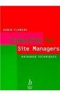 Computing for Site Managers Database Techniques