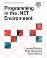 Programming in the NET Environment