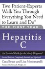 The First Year Hepatitis C An Essential Guide for the Newly Diagnosed