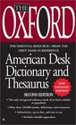 The Oxford American Desk Dictionary and Thesaurus (Oxford)