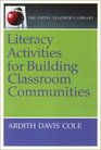 Literacy Activities for Building Classroom Communities