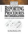 Reporting Procedures for Congregations