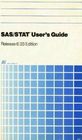 SAS/STAT User's Guide Release 603 Edition